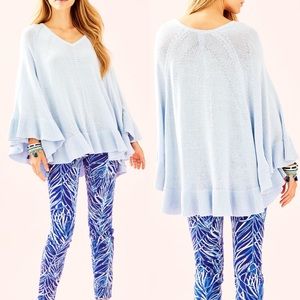Lilly Pulitzer NWOT Eilena Poncho Sweater L/XL
